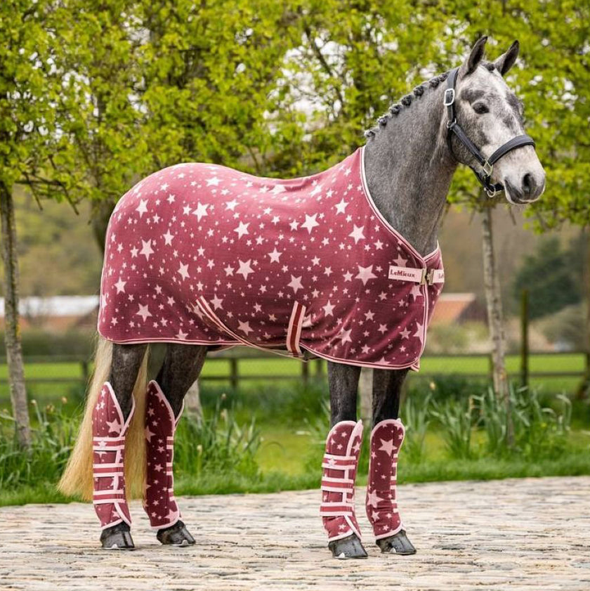 LeMieux Fleecedeken Pony Travel Orchid