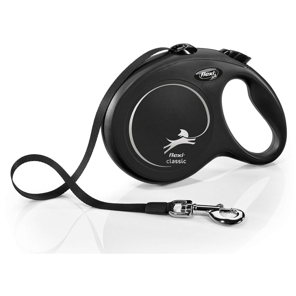 Flexi Riem New Classic Zwart