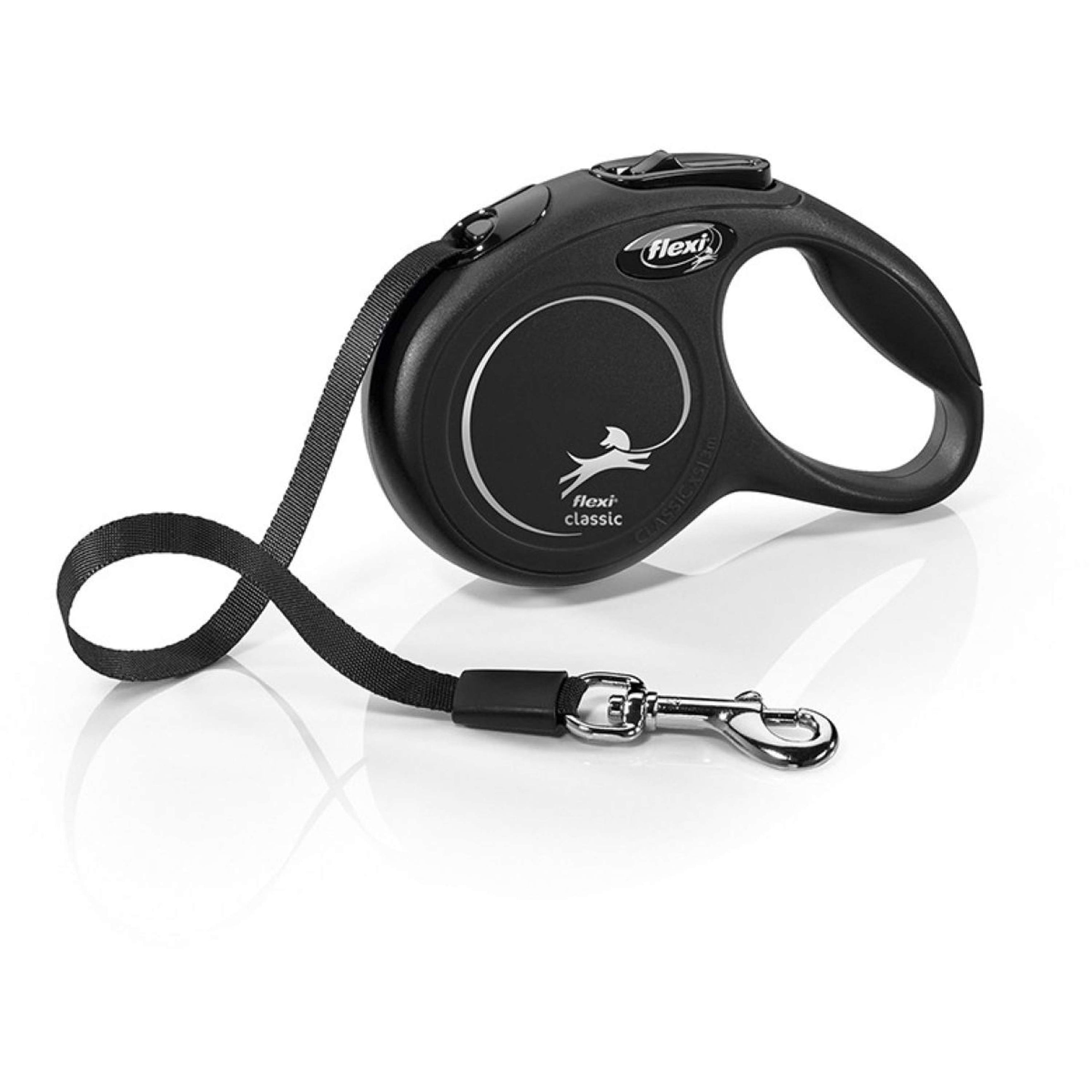 Flexi New Classic Zwart