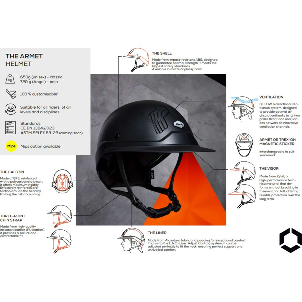 Flex-On Cap Armet Star Mixte Zwart
