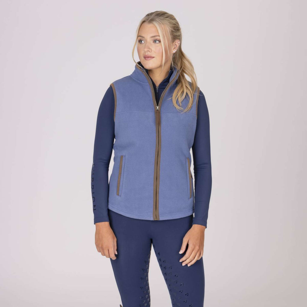Aubrion by Shires Bodywarmer Original Fleece Blauw