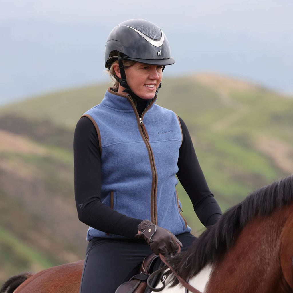 Aubrion by Shires Bodywarmer Original Fleece Blauw