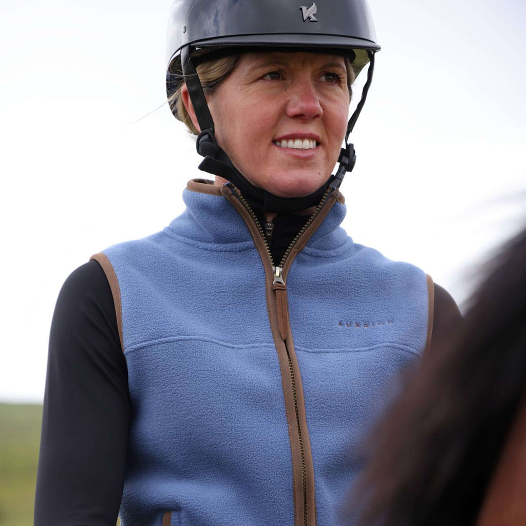 Aubrion by Shires Bodywarmer Original Fleece Blauw