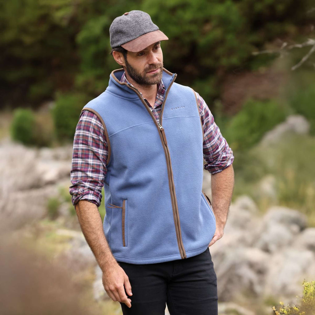 Aubrion by Shires Bodywarmer Original Fleece Blauw