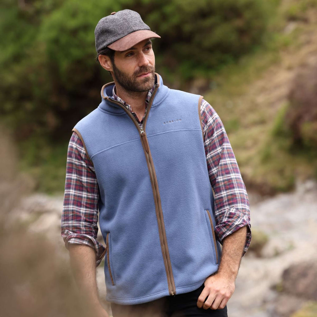 Aubrion by Shires Bodywarmer Original Fleece Blauw
