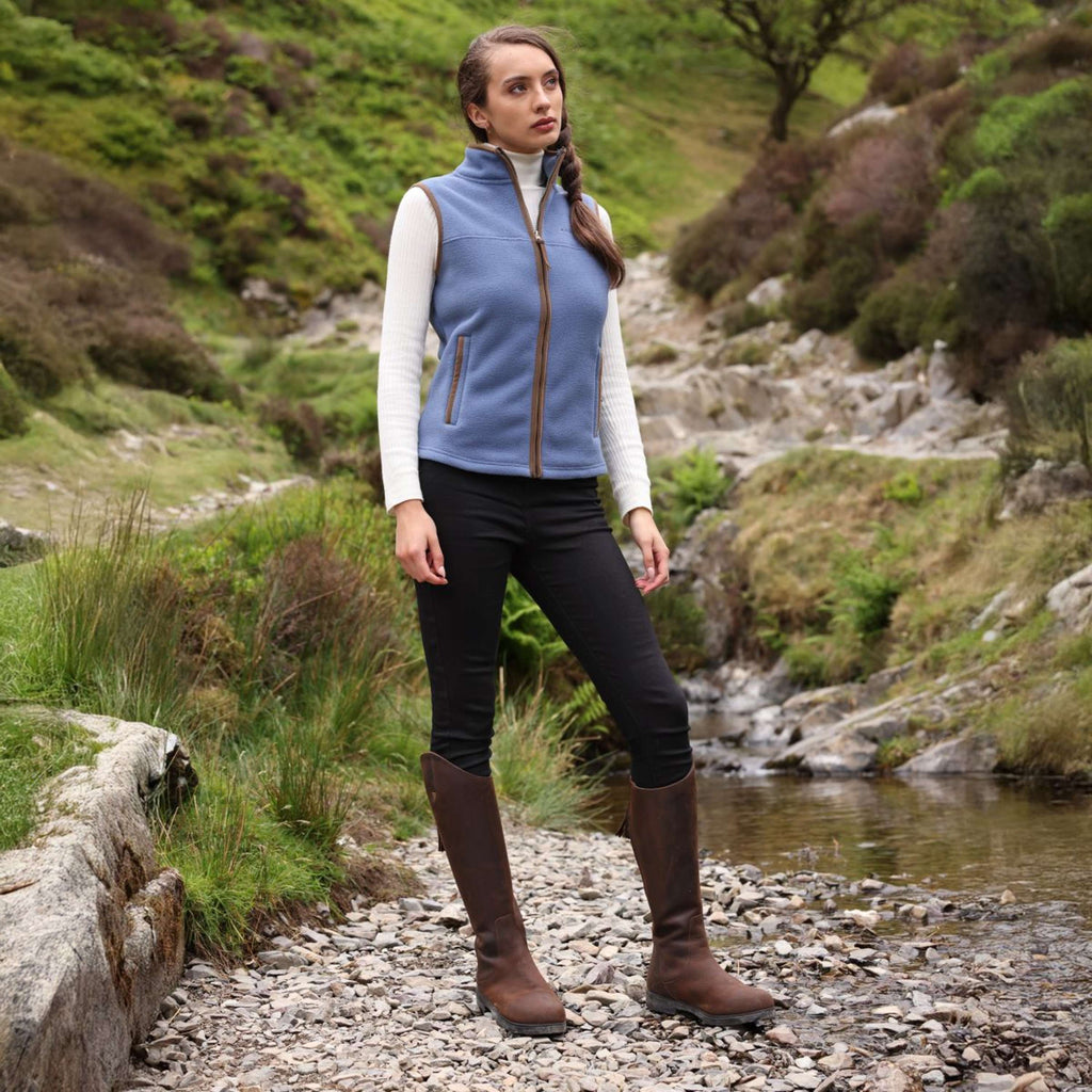 Aubrion by Shires Bodywarmer Original Fleece Blauw