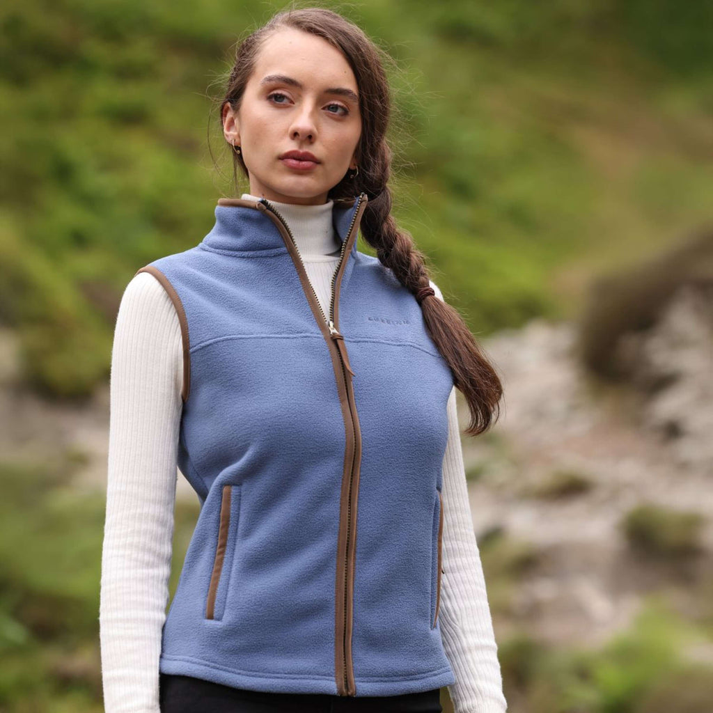 Aubrion by Shires Bodywarmer Original Fleece Blauw