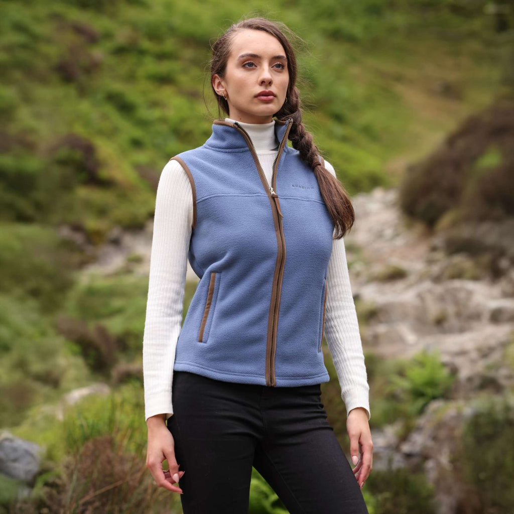Aubrion by Shires Bodywarmer Original Fleece Blauw