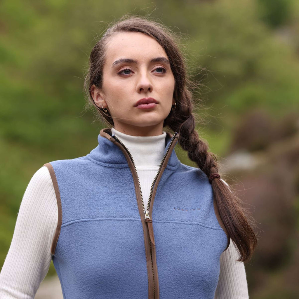 Aubrion by Shires Bodywarmer Original Fleece Blauw