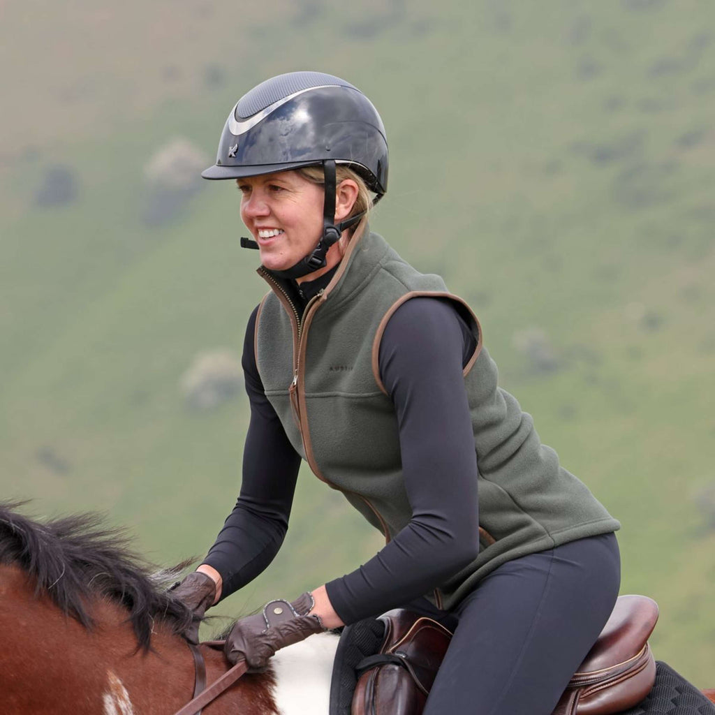 Aubrion by Shires Bodywarmer Original Fleece Groen