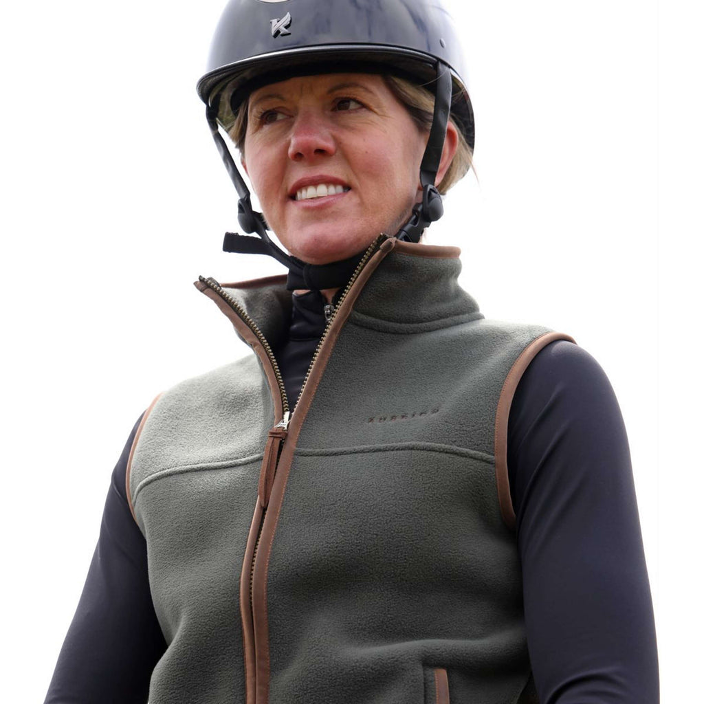 Aubrion by Shires Bodywarmer Original Fleece Groen
