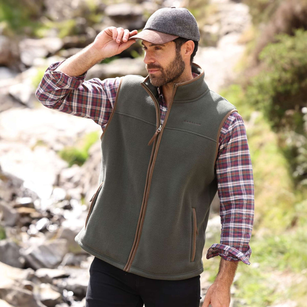 Aubrion by Shires Bodywarmer Original Fleece Groen