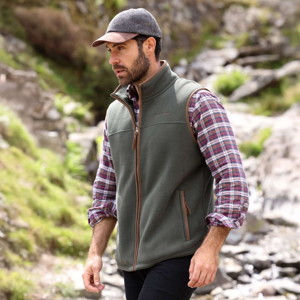 Aubrion by Shires Bodywarmer Original Fleece Groen