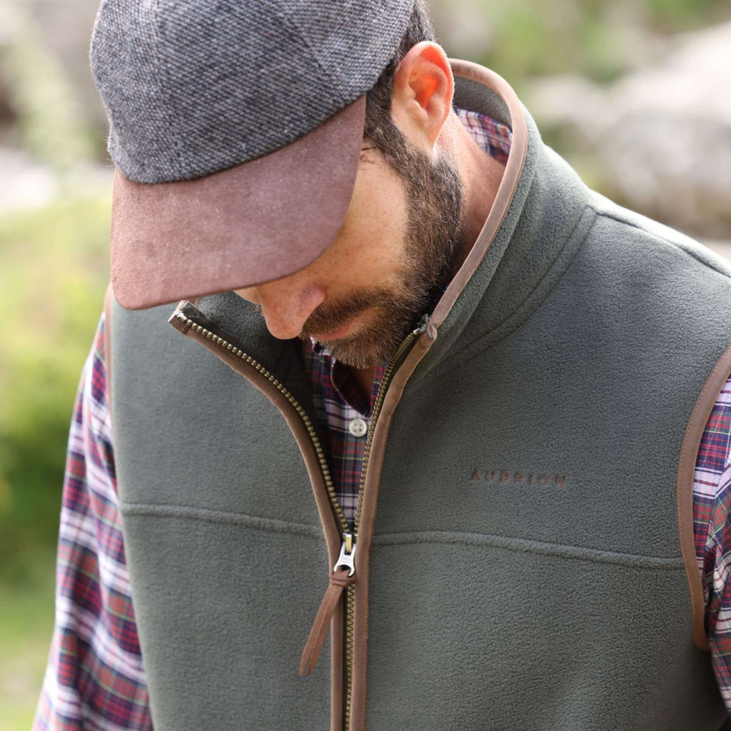 Aubrion by Shires Bodywarmer Original Fleece Groen