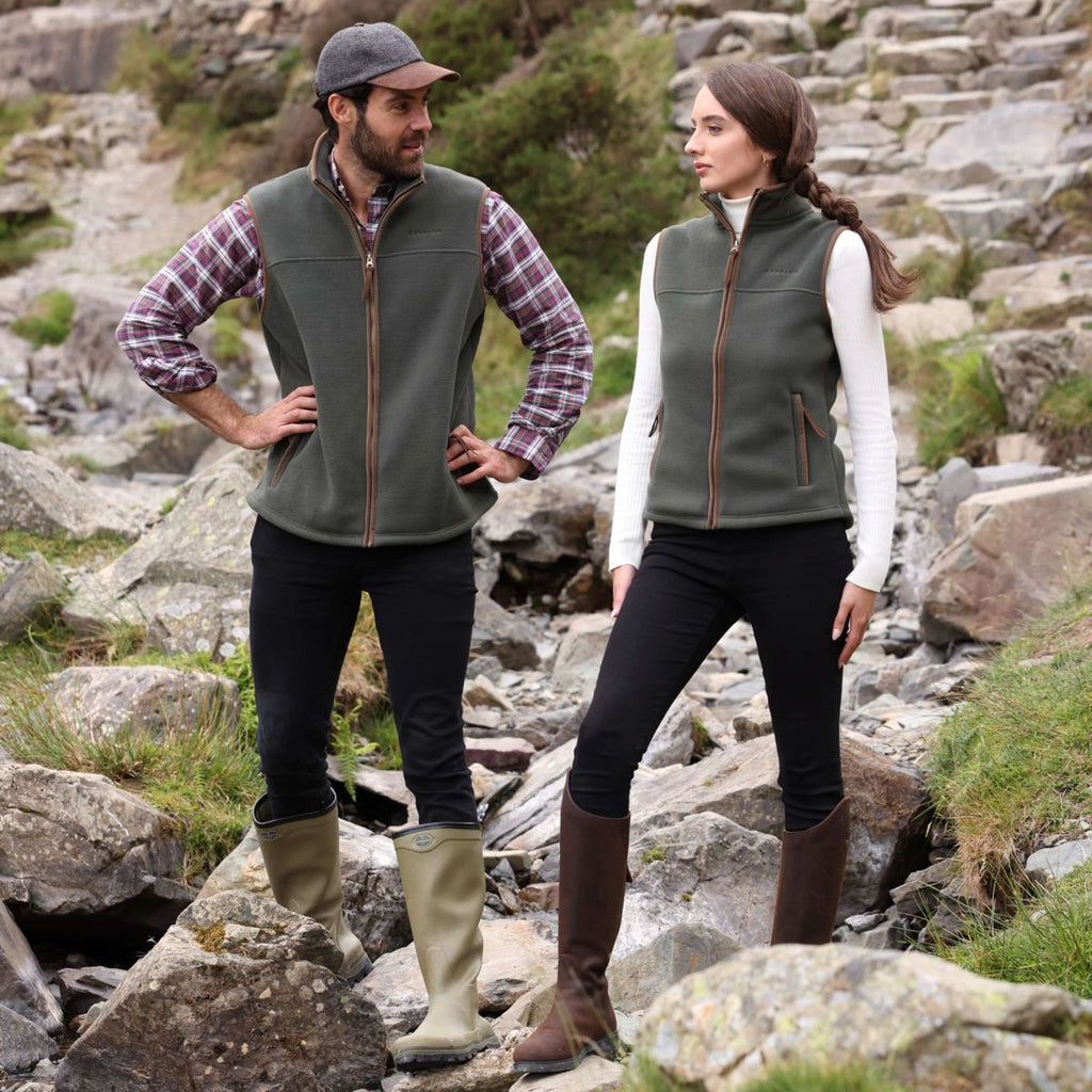 Aubrion by Shires Bodywarmer Original Fleece Groen