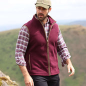 Aubrion by Shires Bodywarmer Original Fleece Maroon