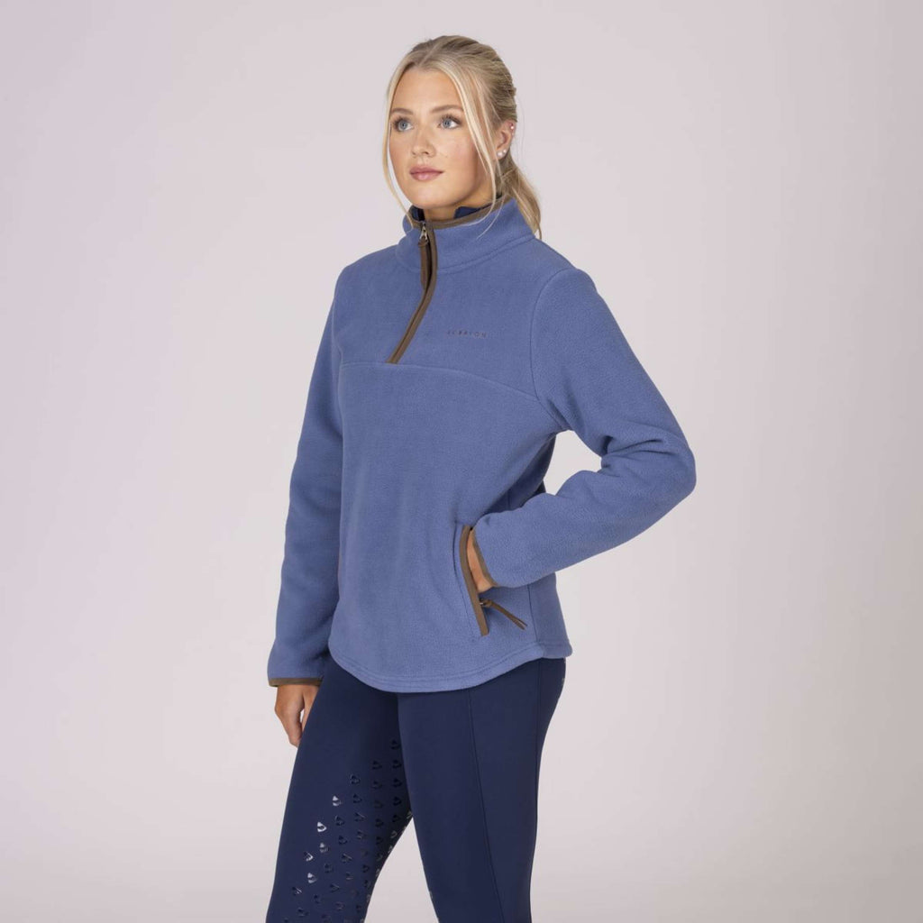 Aubrion by Shires Trui Original Fleece Blauw