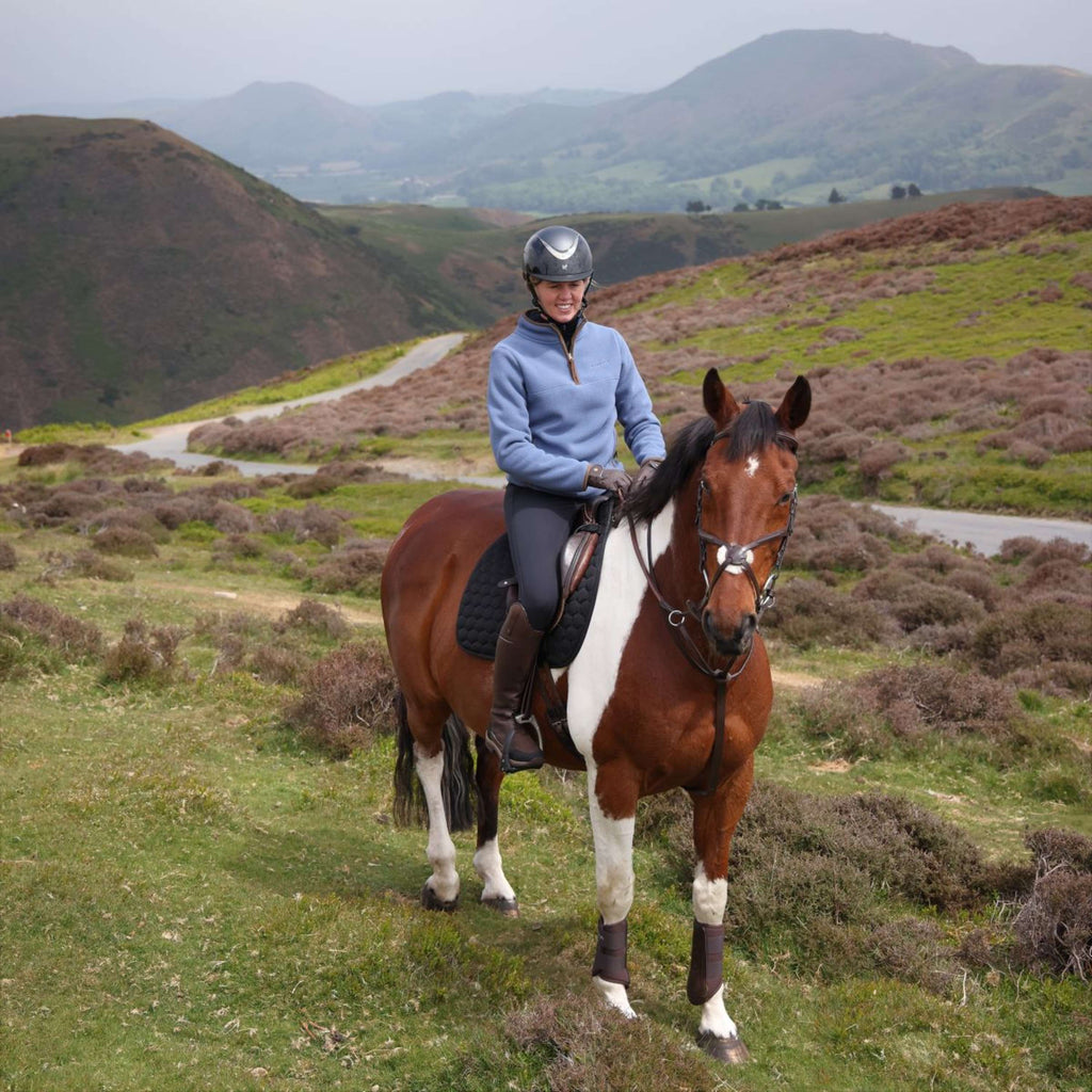 Aubrion by Shires Trui Original Fleece Blauw