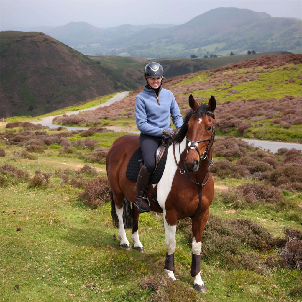 Aubrion by Shires Trui Original Fleece Blauw