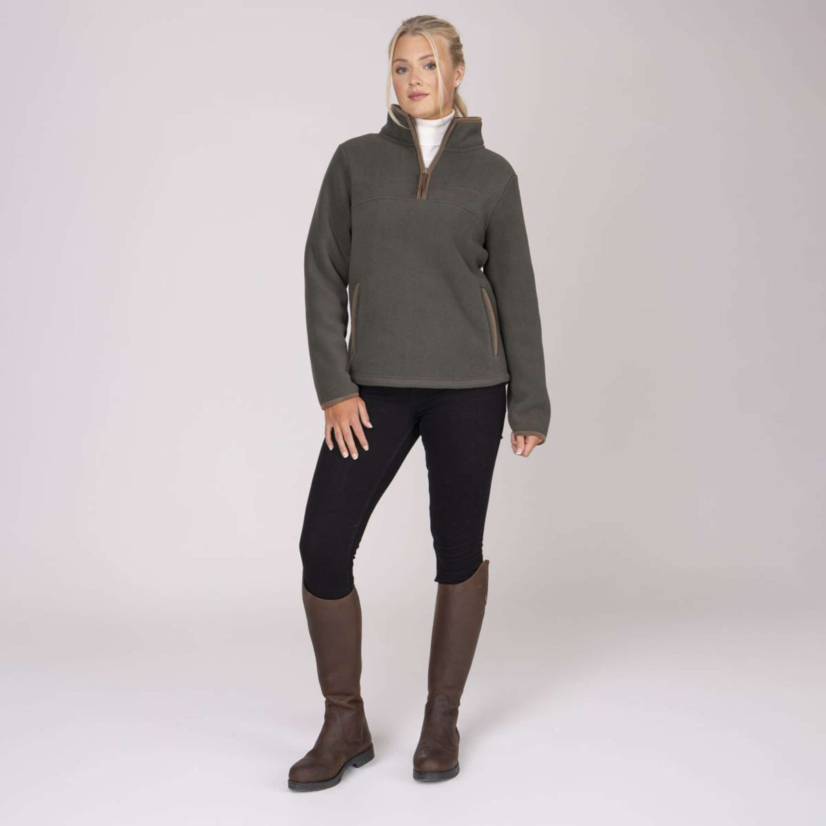 Aubrion by Shires Trui Original Fleece Groen