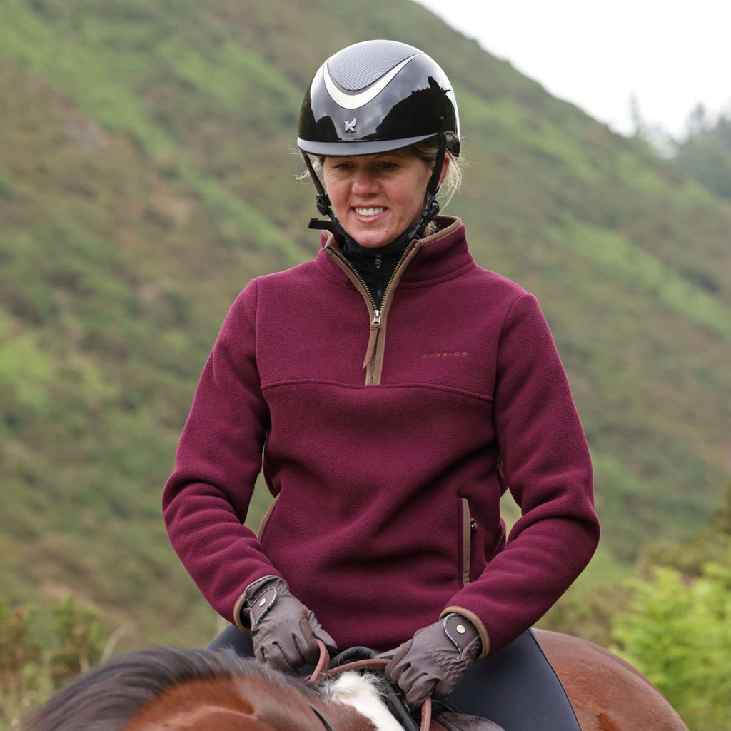 Aubrion by Shires Trui Original Fleece Maroon