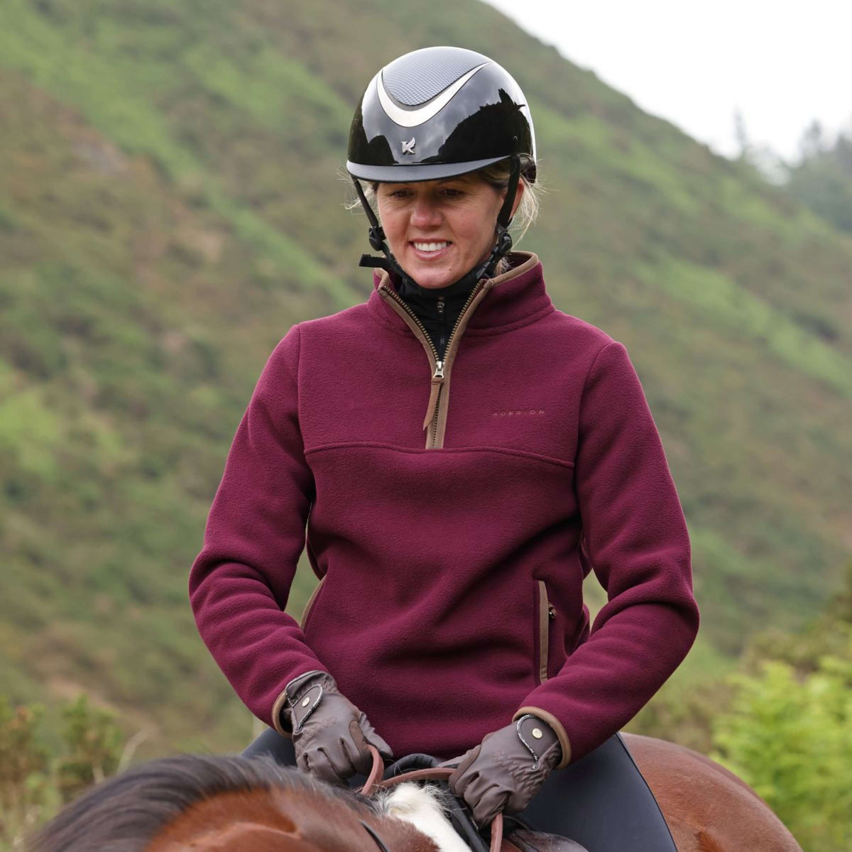 Aubrion by Shires Trui Original Fleece Maroon