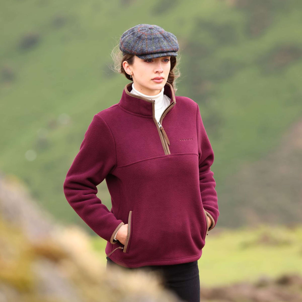 Aubrion by Shires Trui Original Fleece Maroon