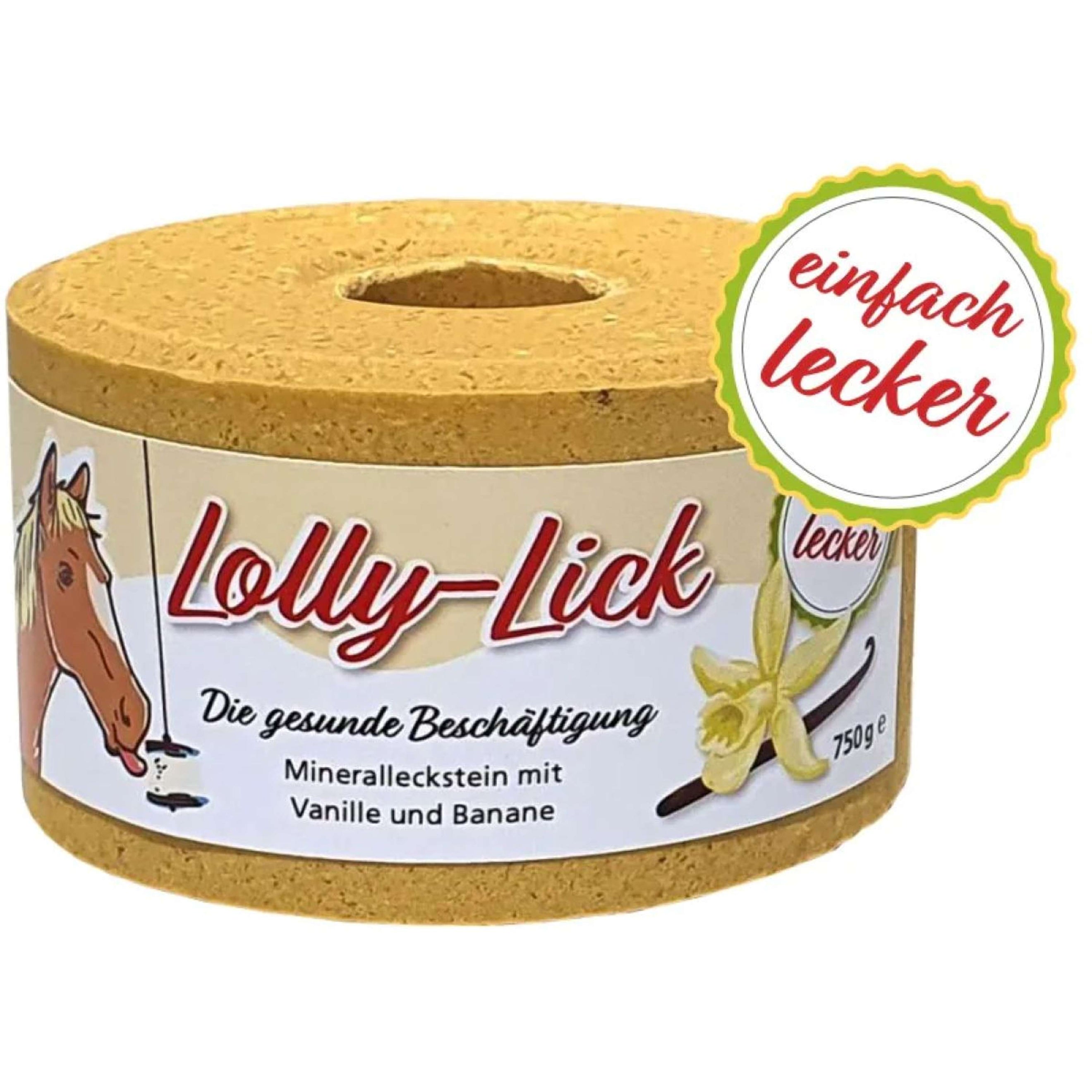 Animalixs Liksteen LollyLick Vanille/Banaan