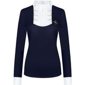 Fair Play Wedstrijdshirt Ingrid Lange Mouwen Navy