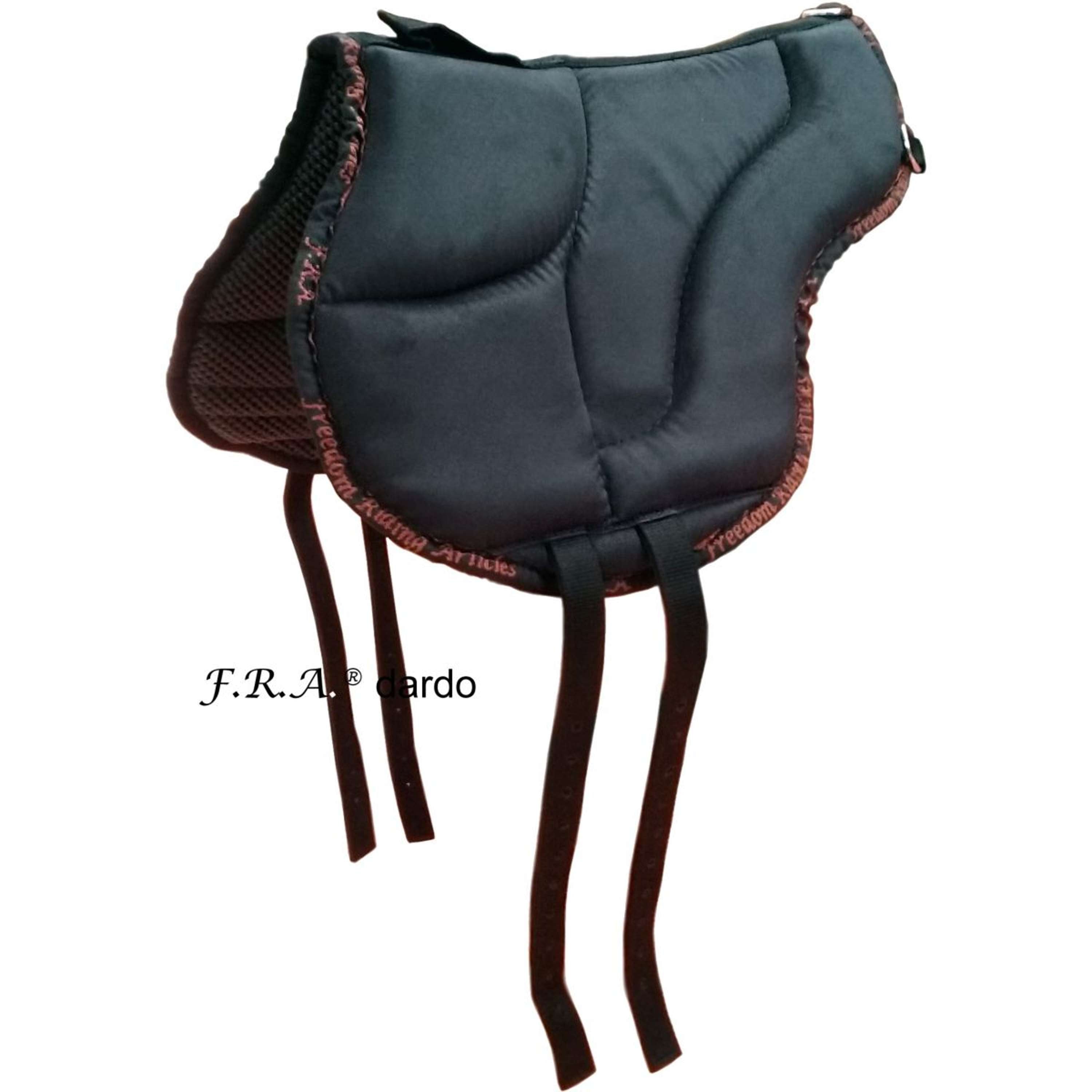 F.R.A. Bareback Pad Dardo Basic Zwart
