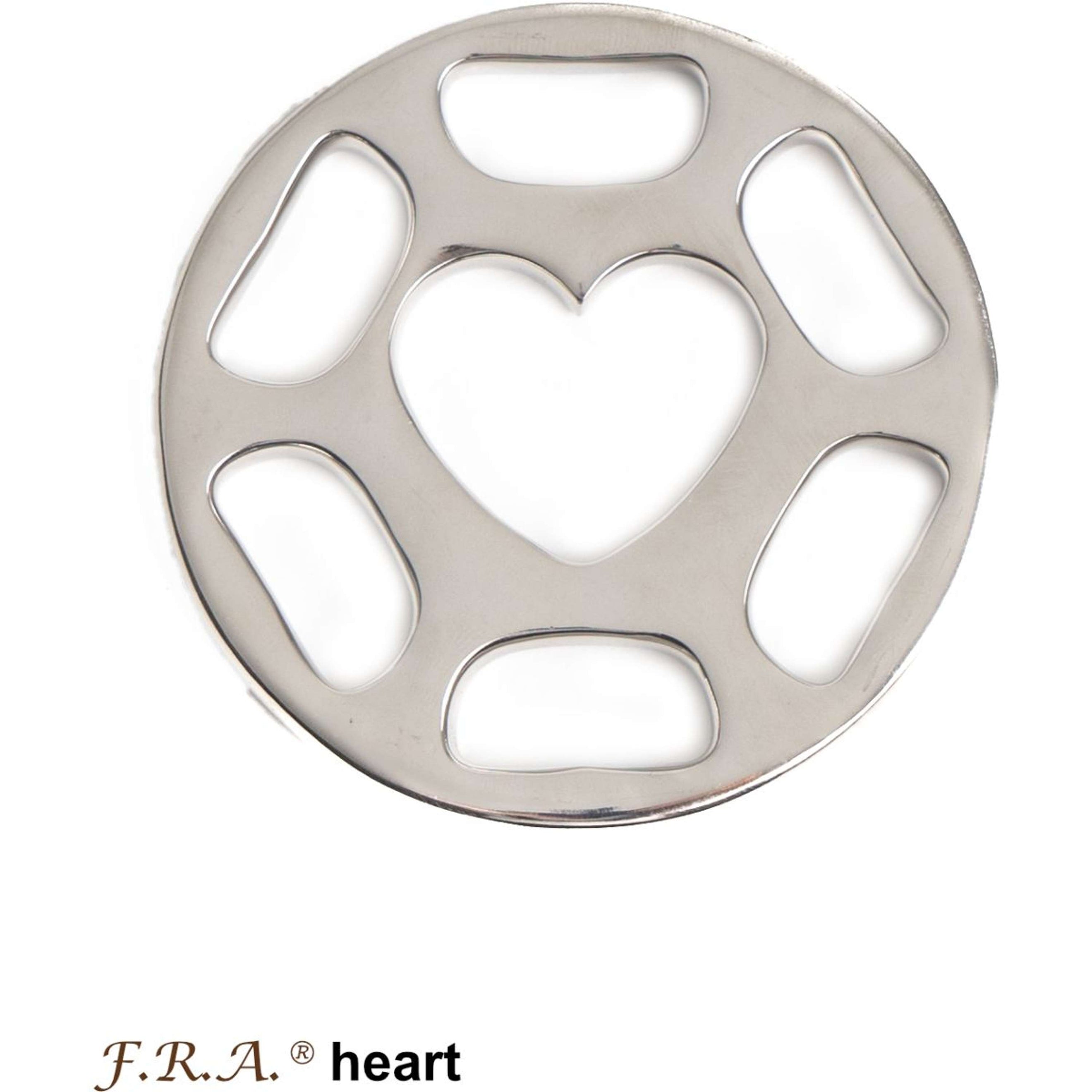 F.R.A. Hackamore Heart Staal F.R.A. Hackamore Heart Staal