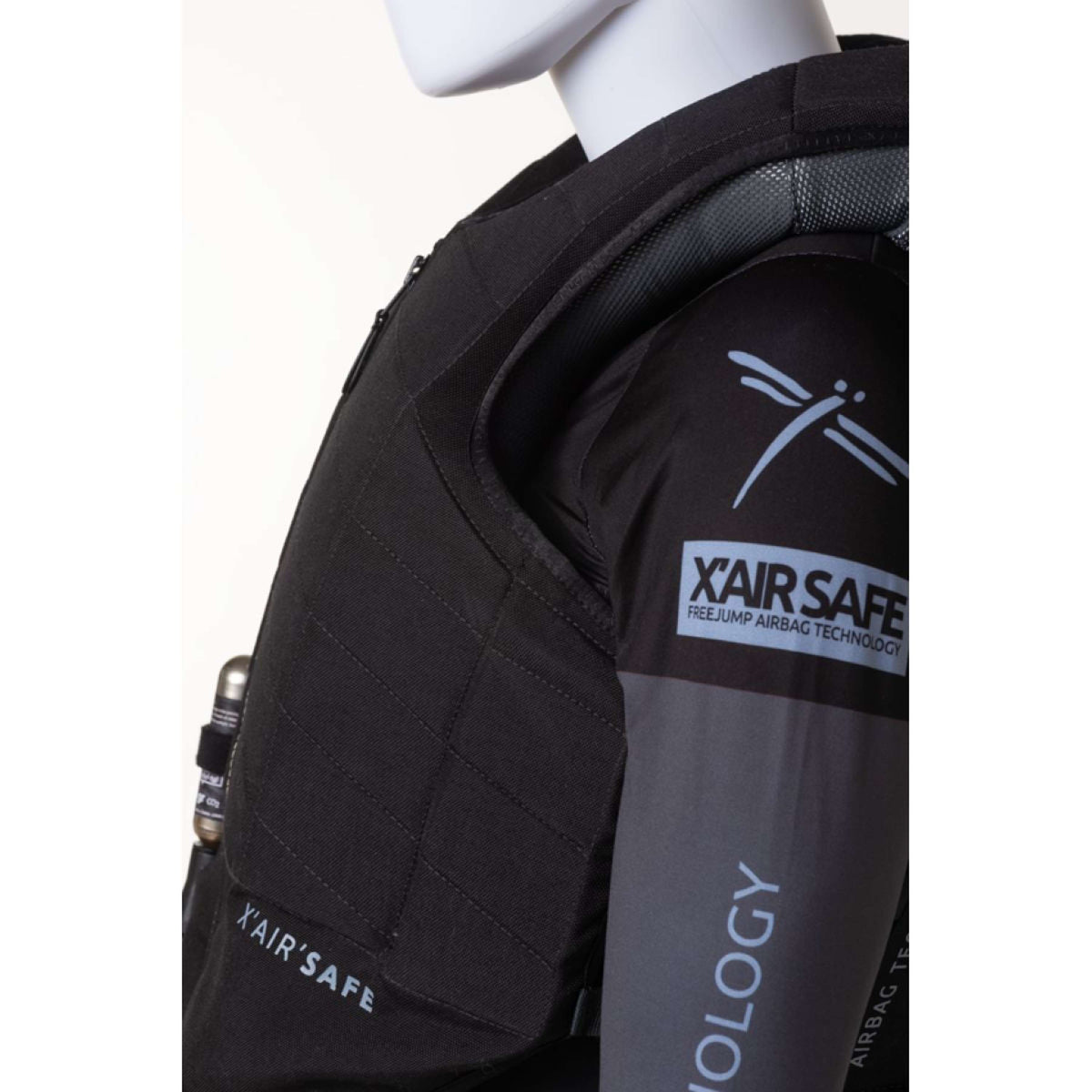 Freejump Airbag Vest X'Air Safe Kinderen Zwart