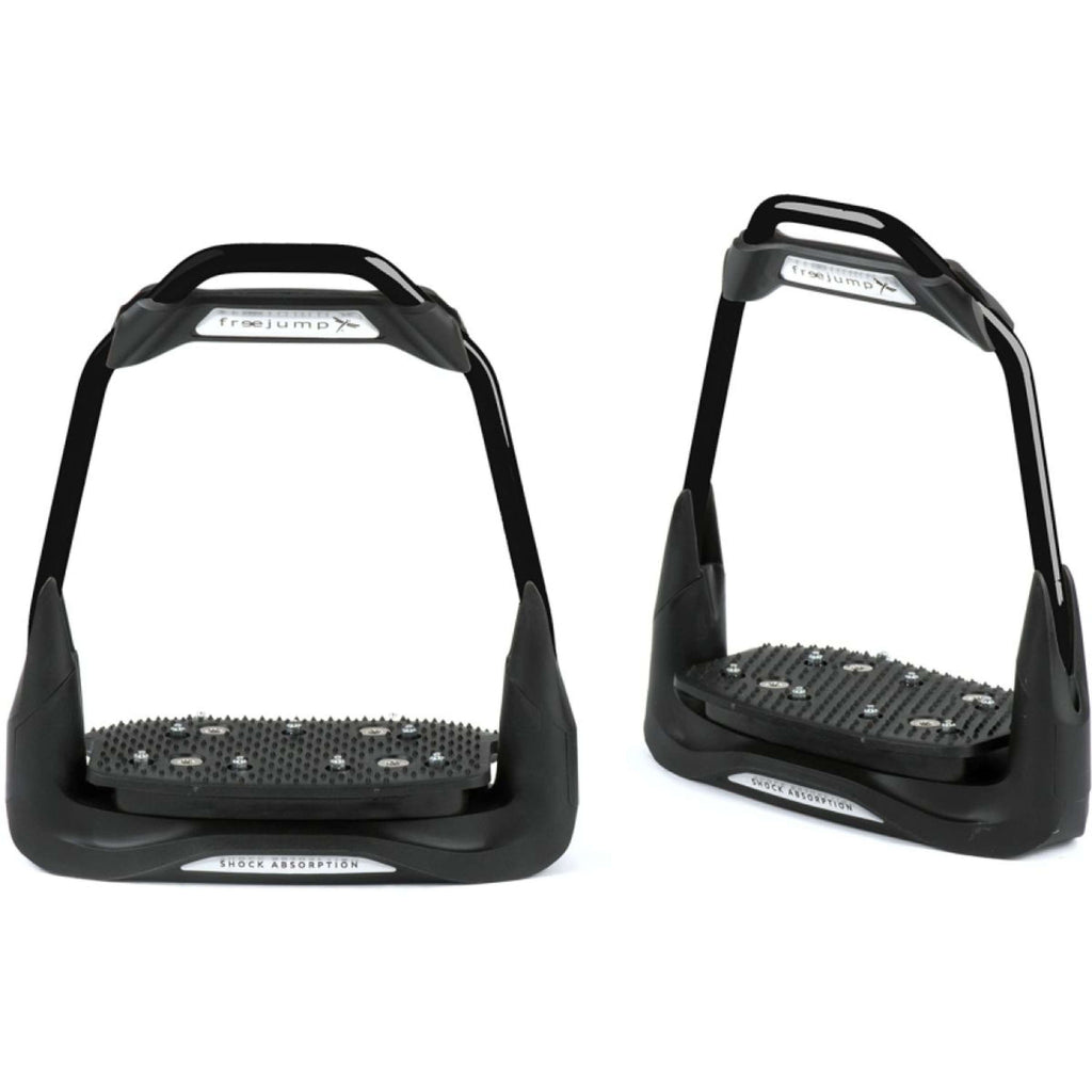 Freejump Stijgbeugels AirS Full Black Zwart