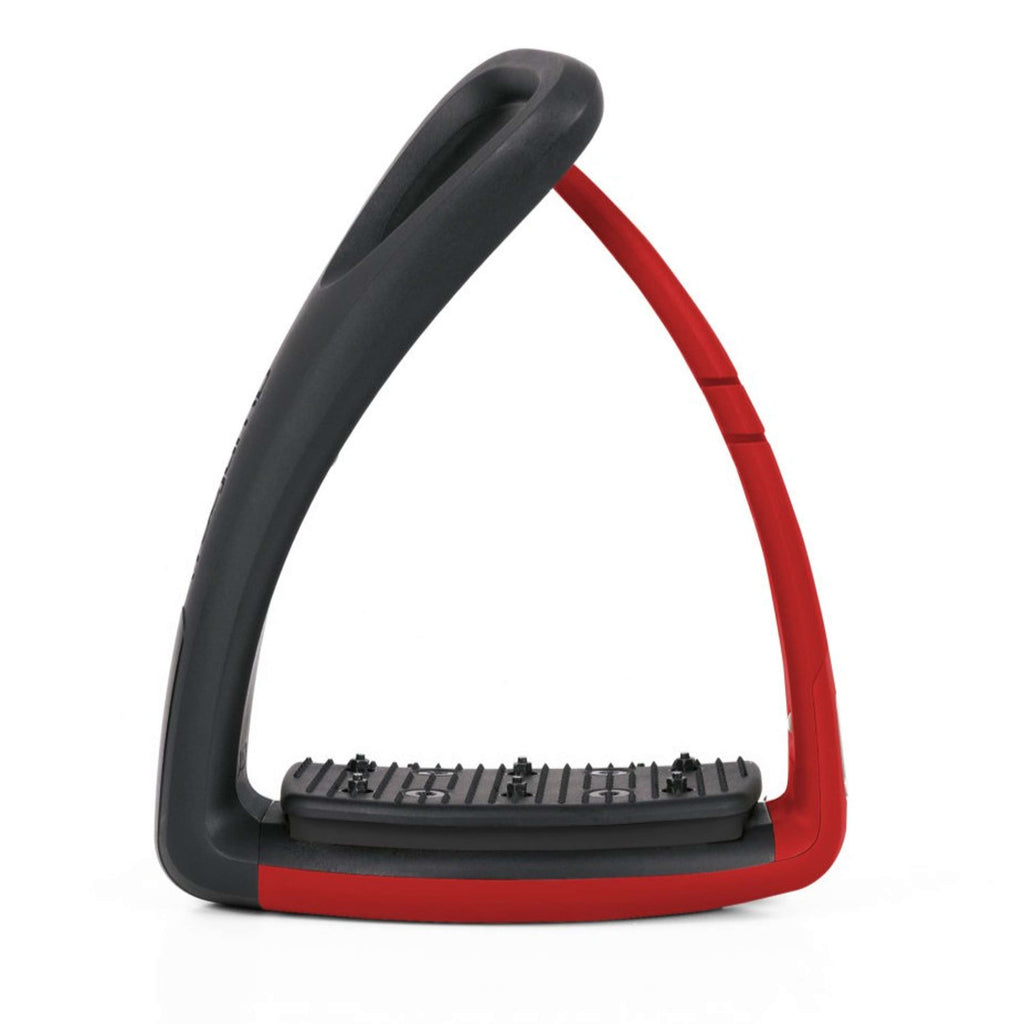 Freejump Stijgbeugels Soft Up Pro 2 Zwart/Hot Pepper Red