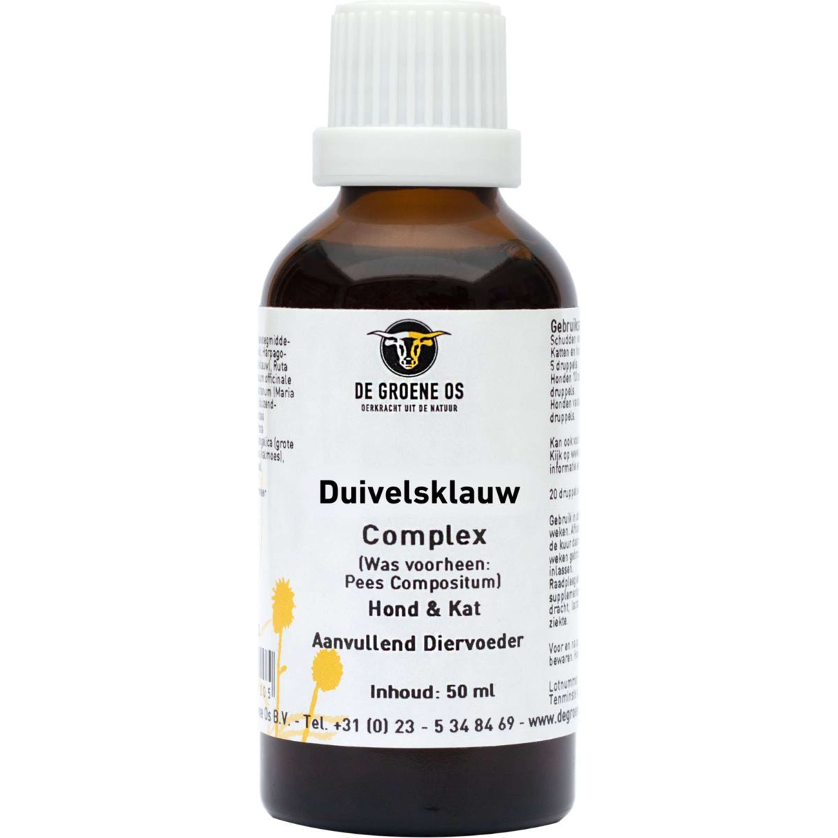 Groene Os Duivelsklauw Complex Hond & Kat 50ml