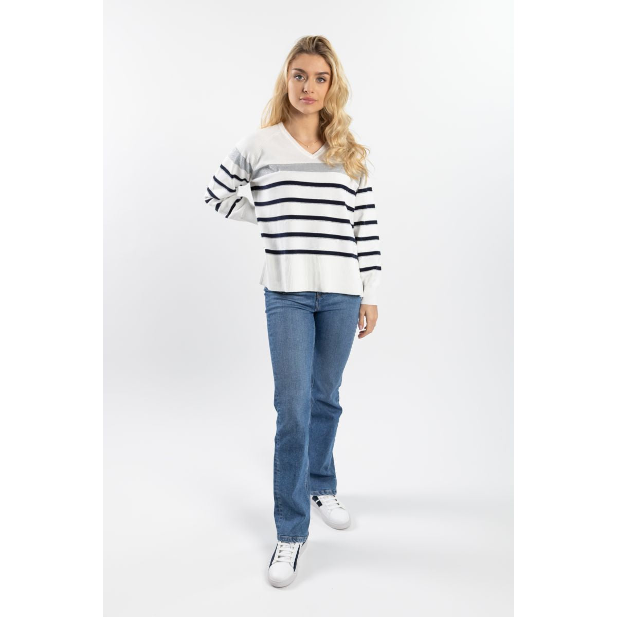 Harcour Pullover Swala Dames Offwhite