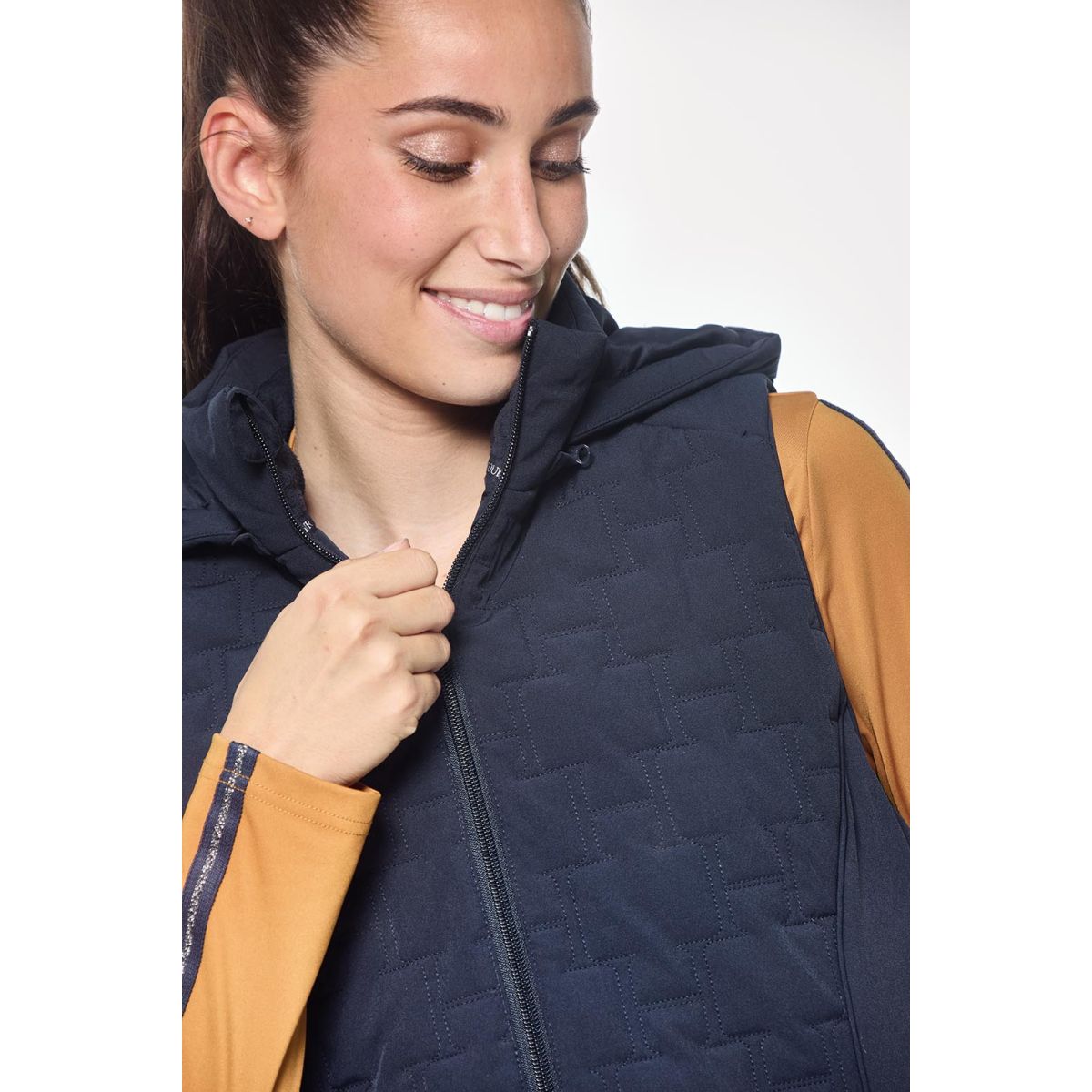 Harcour Bodywarmer Bernie Dames Navy