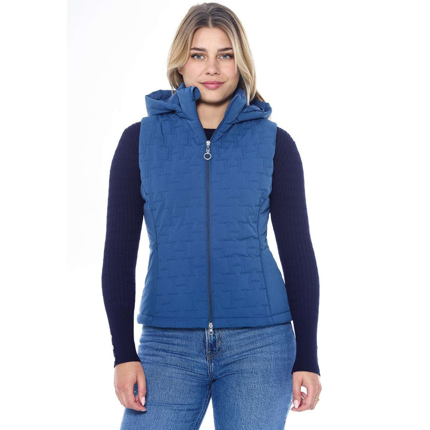 Harcour Bodywarmer Bernie Dames Steel Blue