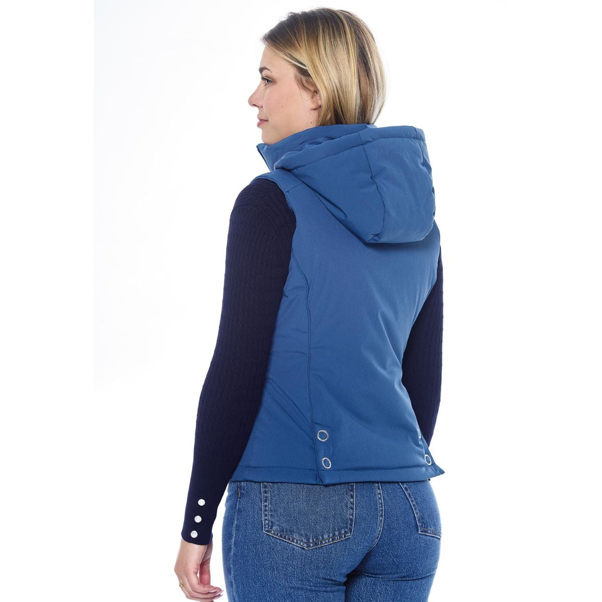 Harcour Bodywarmer Bernie Dames Steel Blue