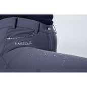 Harcour Rijbroek Jaipur Fix System Grip Polarfleece Dames Antraciet