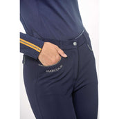 Harcour Rijbroek Jaipur Fix System Grip Polarfleece Dames Navy