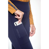 Harcour Rijlegging Lili Polarfleece Dames Navy