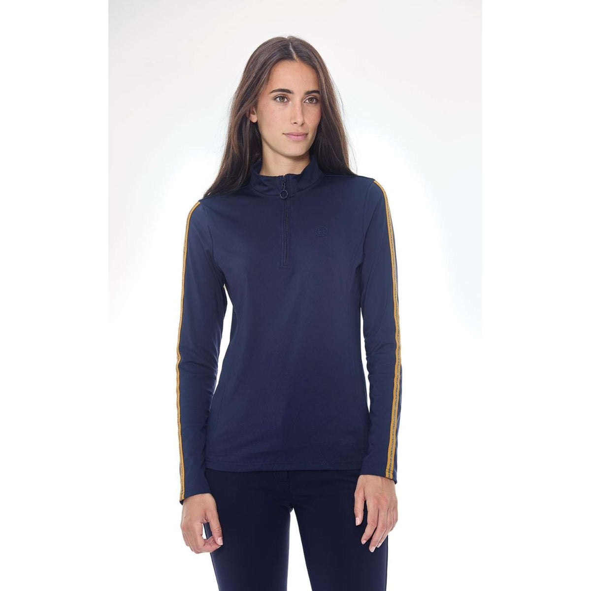 Harcour Polo Pistach Dames Navy