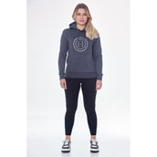 Harcour Hoodie Samy Unisex Donkergrijs