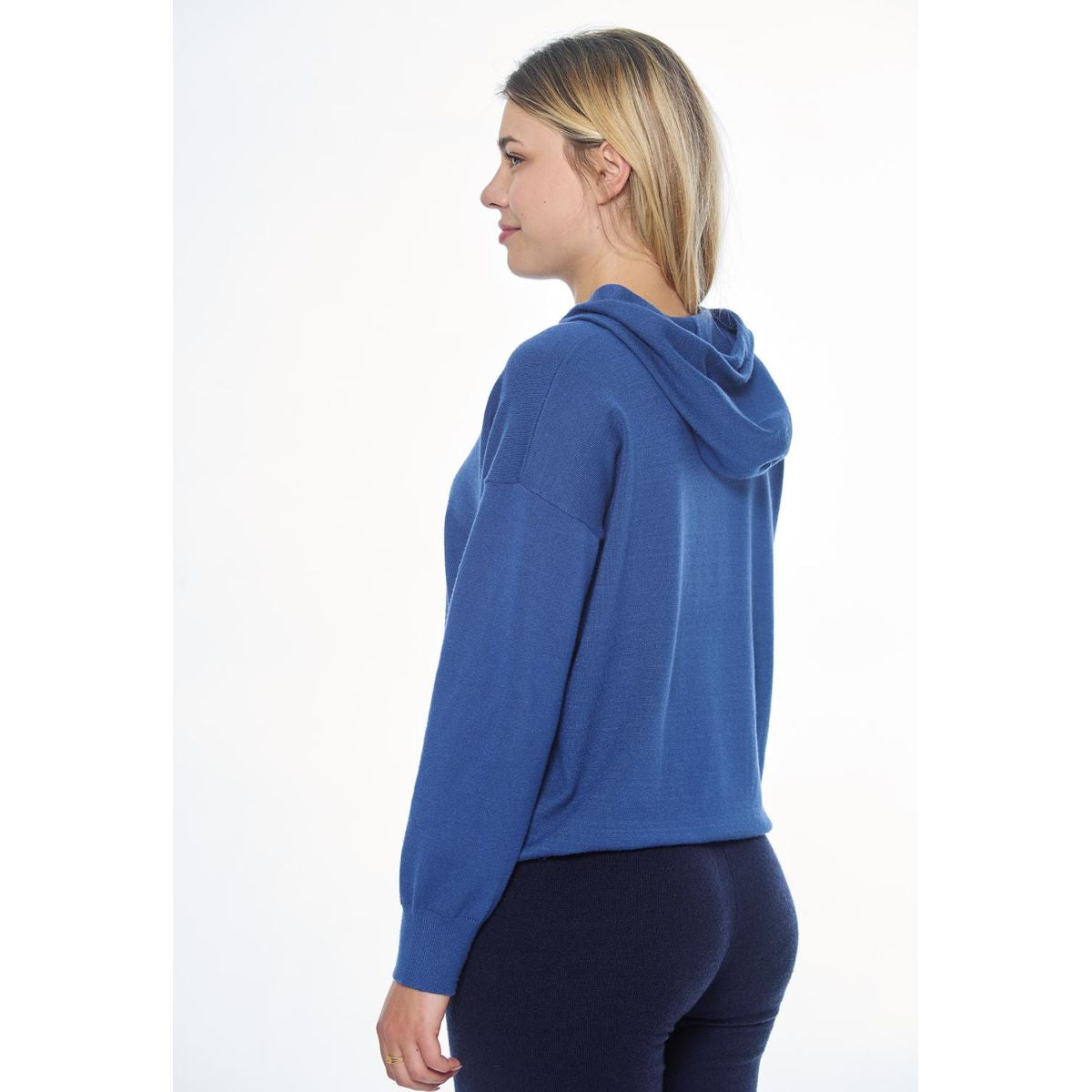 Harcour Hoodie Santa Dames Steel Blue