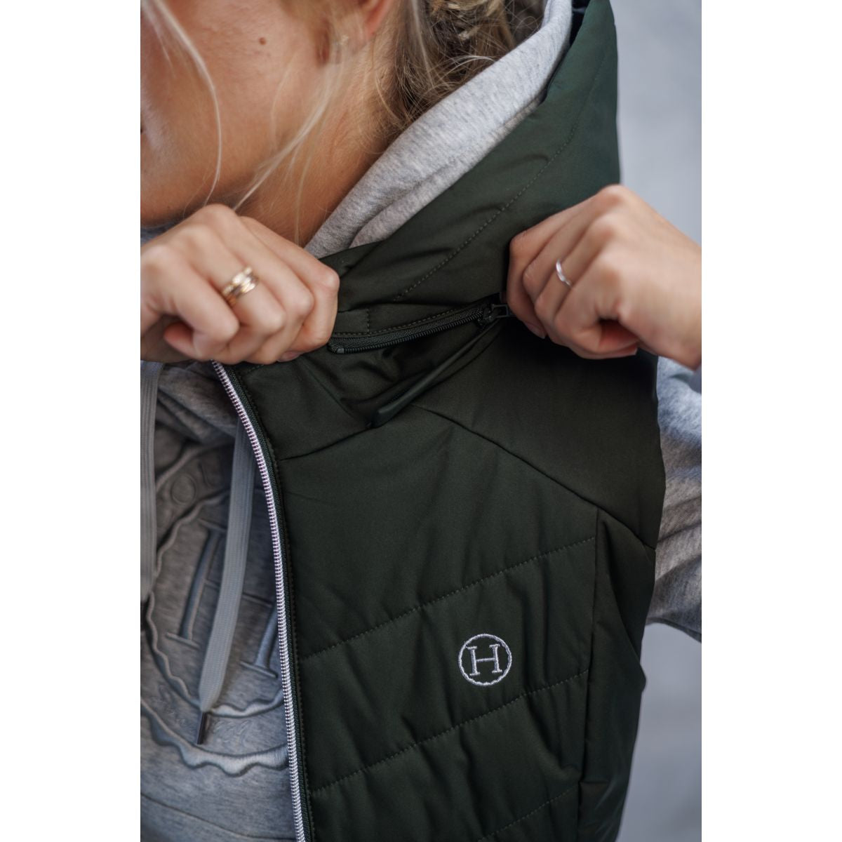 Harcour Bodywarmer Best of Dames Khaki