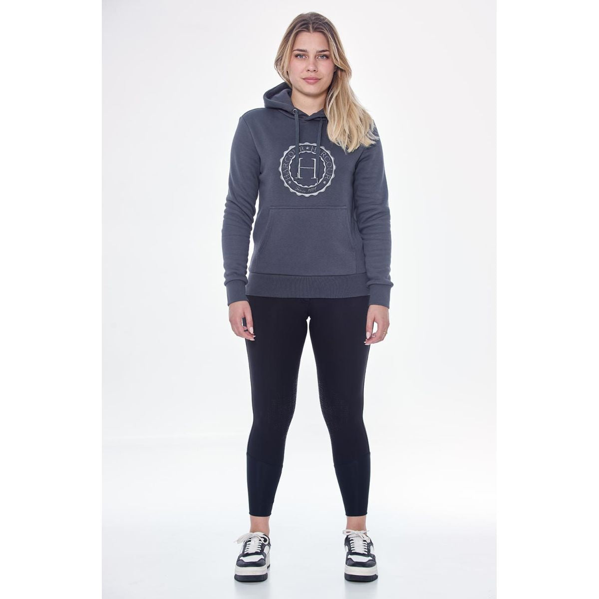 Harcour Hoodie Samy Unisex Antraciet