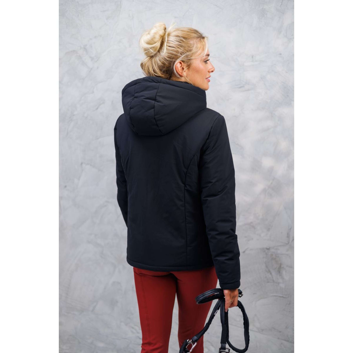 Harcour Parka Jarnac Dames Zwart