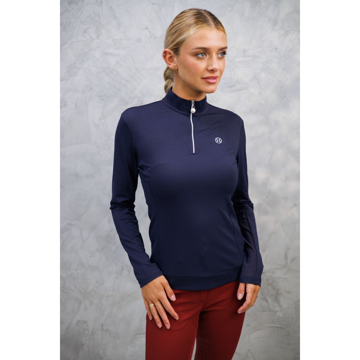 Harcour Shirt Pacific Dames Navy