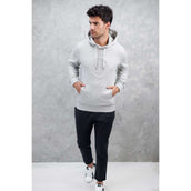 Harcour Hoodie Samy Unisex Grijs Gemêleerd